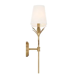Alice Double Sconce, Antique Gold