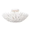 Alysa Semi-Flush 16”, Matte White