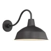 Asher Large Outdoor Wall Light, Black