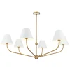Banks 6 Light Chandelier 48