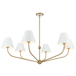Banks 6 Light Chandelier 48