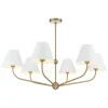 Banks 6 Light Chandelier 40