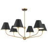 Banks 6 Light Chandelier 40