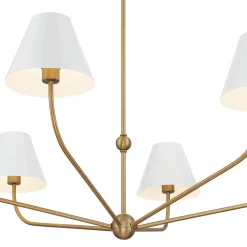 Banks 6 Light Chandelier 48