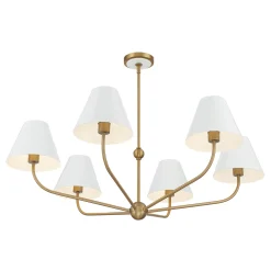Banks 6 Light Chandelier 40