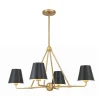 Banks 4 Light Linear Chandelier 32