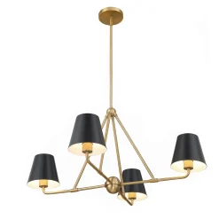 Banks 4 Light Linear Chandelier 32