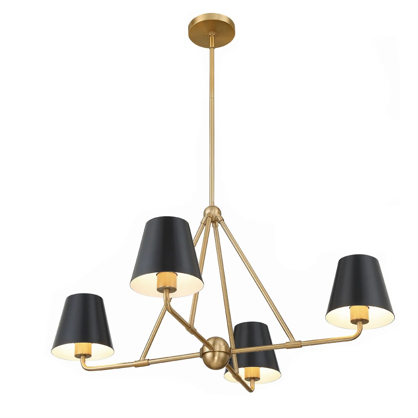Banks 4 Light Linear Chandelier 32