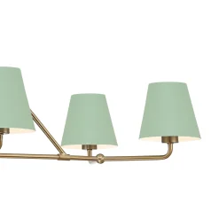 Banks 6 Light Linear Chandelier 46