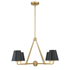 Banks 4 Light Linear Chandelier 32