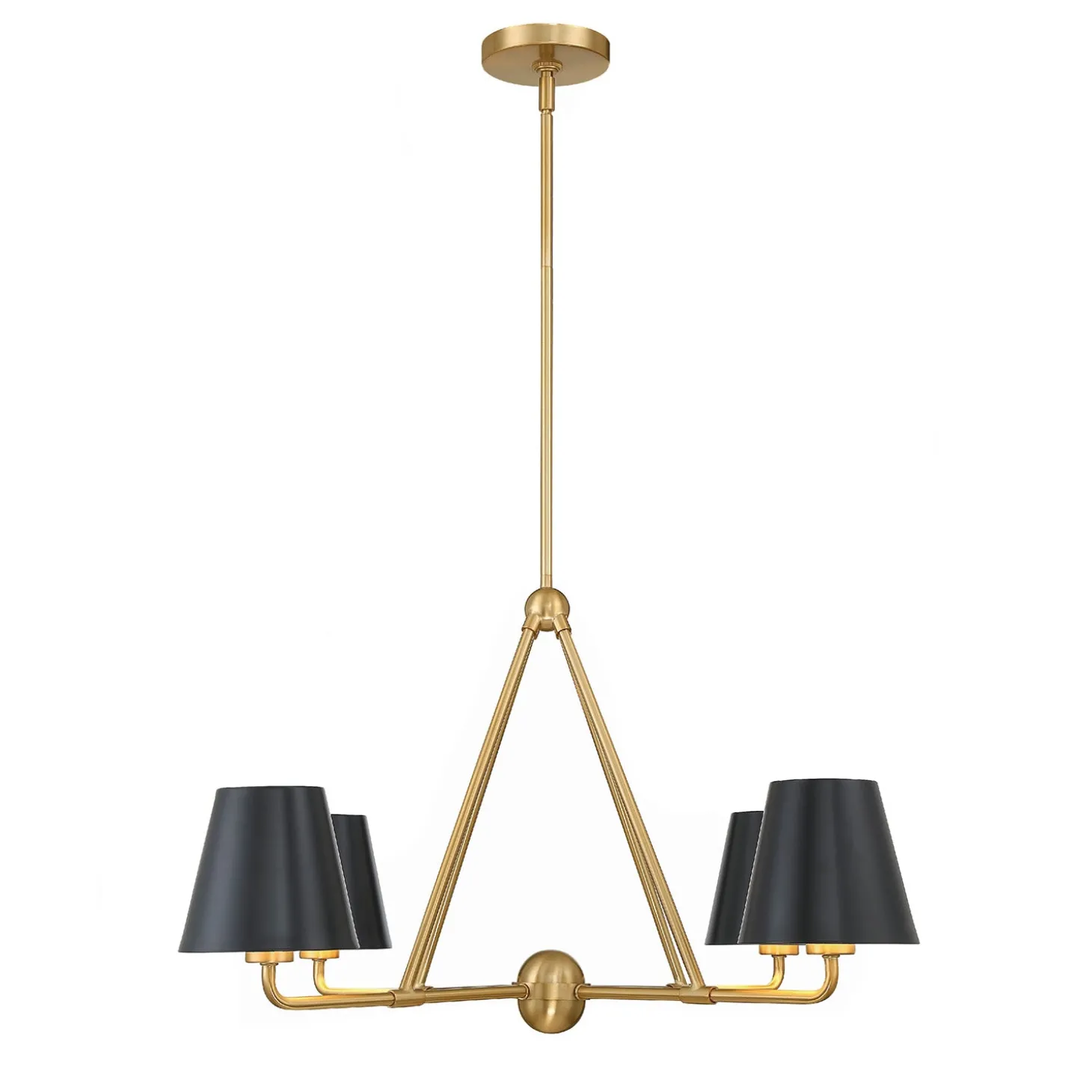 Banks 4 Light Linear Chandelier 32
