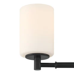 Becca 3 Light Vanity, Matte Black