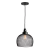 Bergen Bell Pendant, Matte Black