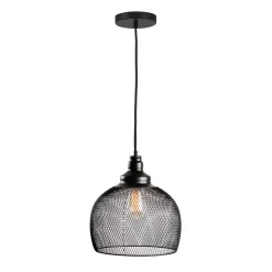 Bergen Bell Pendant, Matte Black