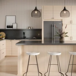 Bergen Bell Pendant, Matte Black