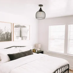 Bergen Bell Pendant, Matte Black