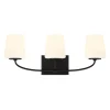 Blake 3 Light Vanity, Matte Black