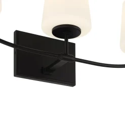 Blake 3 Light Vanity, Matte Black