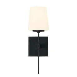 Blake Wall Sconce, Matte Black