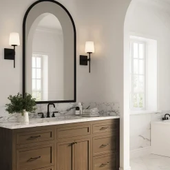 Blake Wall Sconce, Matte Black