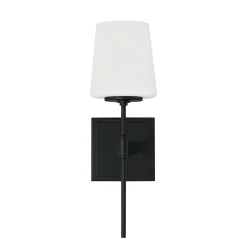 Blake Wall Sconce, Matte Black