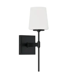 Blake Wall Sconce, Matte Black