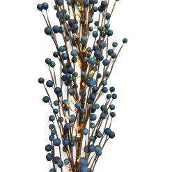 Blue Berry Garland with 120 LEDs