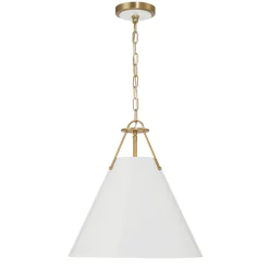 Bowie Medium Metal Pendant 16