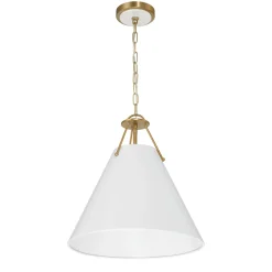 Bowie Medium Metal Pendant 16