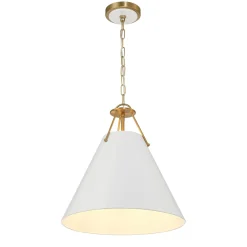 Bowie Medium Metal Pendant 16