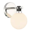 Bryce Vanity LED Wall Sconce, Polished Nickel