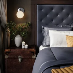 Bryce Vanity LED Wall Sconce, Polished Nickel