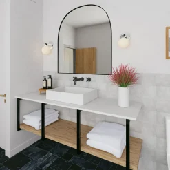 Bryce Vanity LED Wall Sconce, Polished Nickel