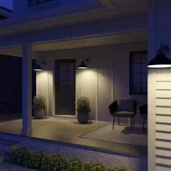 Carter Outdoor Wall Light, Black