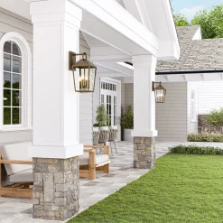 Cole Outdoor Wall Light, Large 21.5