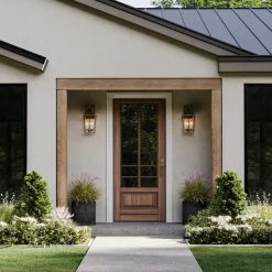 Cole Outdoor Wall Light, Medium 17