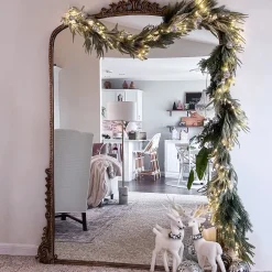 Cypress Winter Garland with 100 LEDs