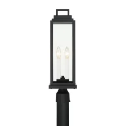 Easton Outdoor Post Light, Black