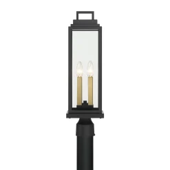 Easton Outdoor Post Light, Black