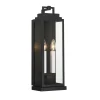 Easton Outdoor Wall Light, Medium 19" Black