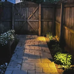 Evan Solar Path Lights, Set of 4