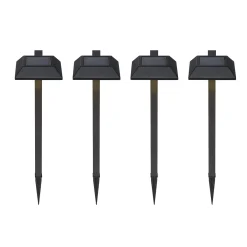Evan Solar Path Lights, Set of 4