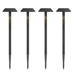 Evan Solar Path Lights, Set of 4