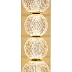 Evelyn Curved Arm LED Wall Sconce 28