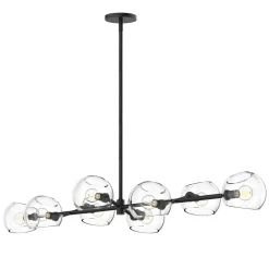 Flynn 8 Light Linear Pendant 48