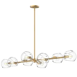 Flynn 8 Light Linear Pendant 48