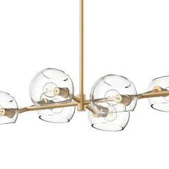 Flynn 8 Light Linear Pendant 48