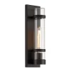 Glenn Outdoor Wall Light, Matte Black
