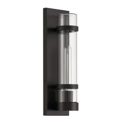 Glenn Outdoor Wall Light, Matte Black