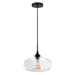 Greenwood Pendant with Clear Glass